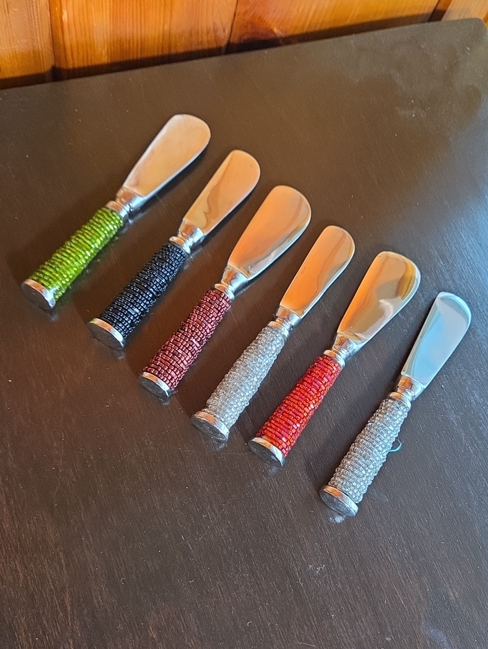 Pottery Barn Beaded Handle Spreaders